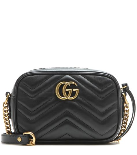 gucci gg marmont mini crossbody bag black|Gucci Marmont suede bag.